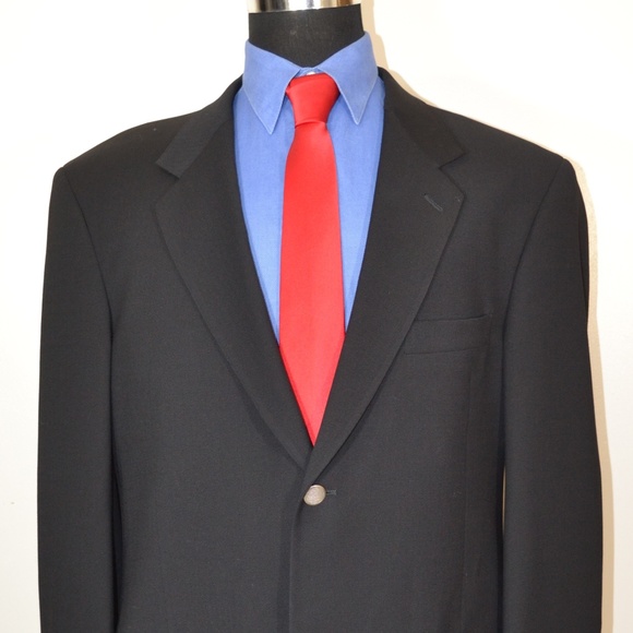 Kenneth Cole 44L Sport Coat Blazer Suit Jacket - Picture 1 of 8